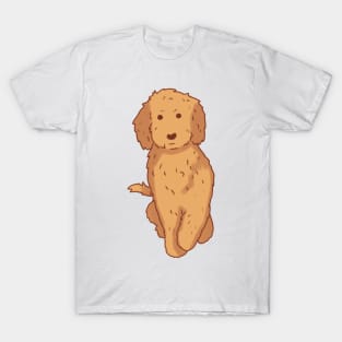 Cute Golden doodle art T-Shirt